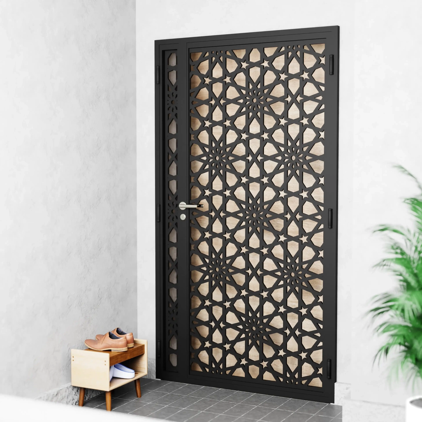 3D Laser Cut Gate Design HDL02