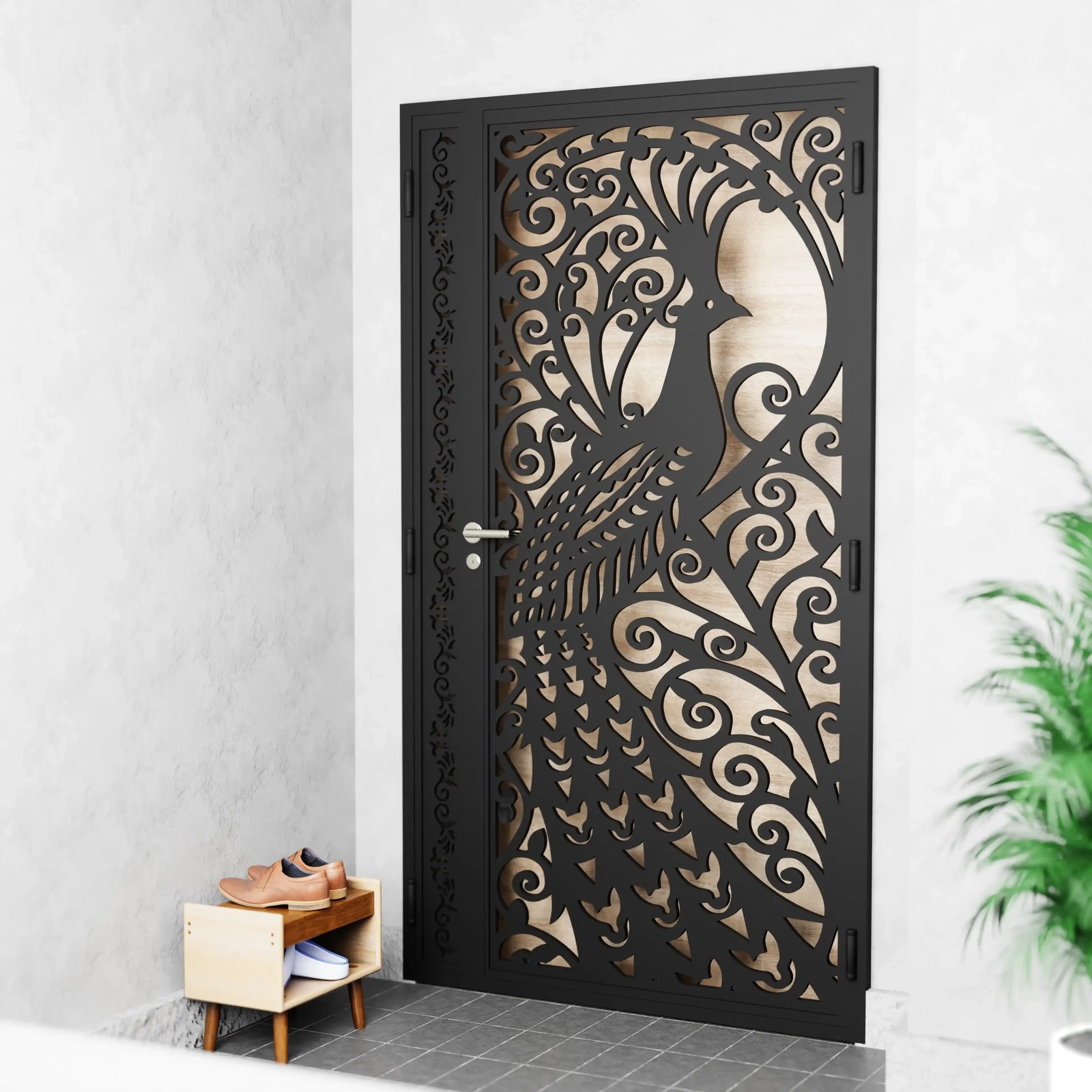 3D Laser Cut Gate Design HDL03