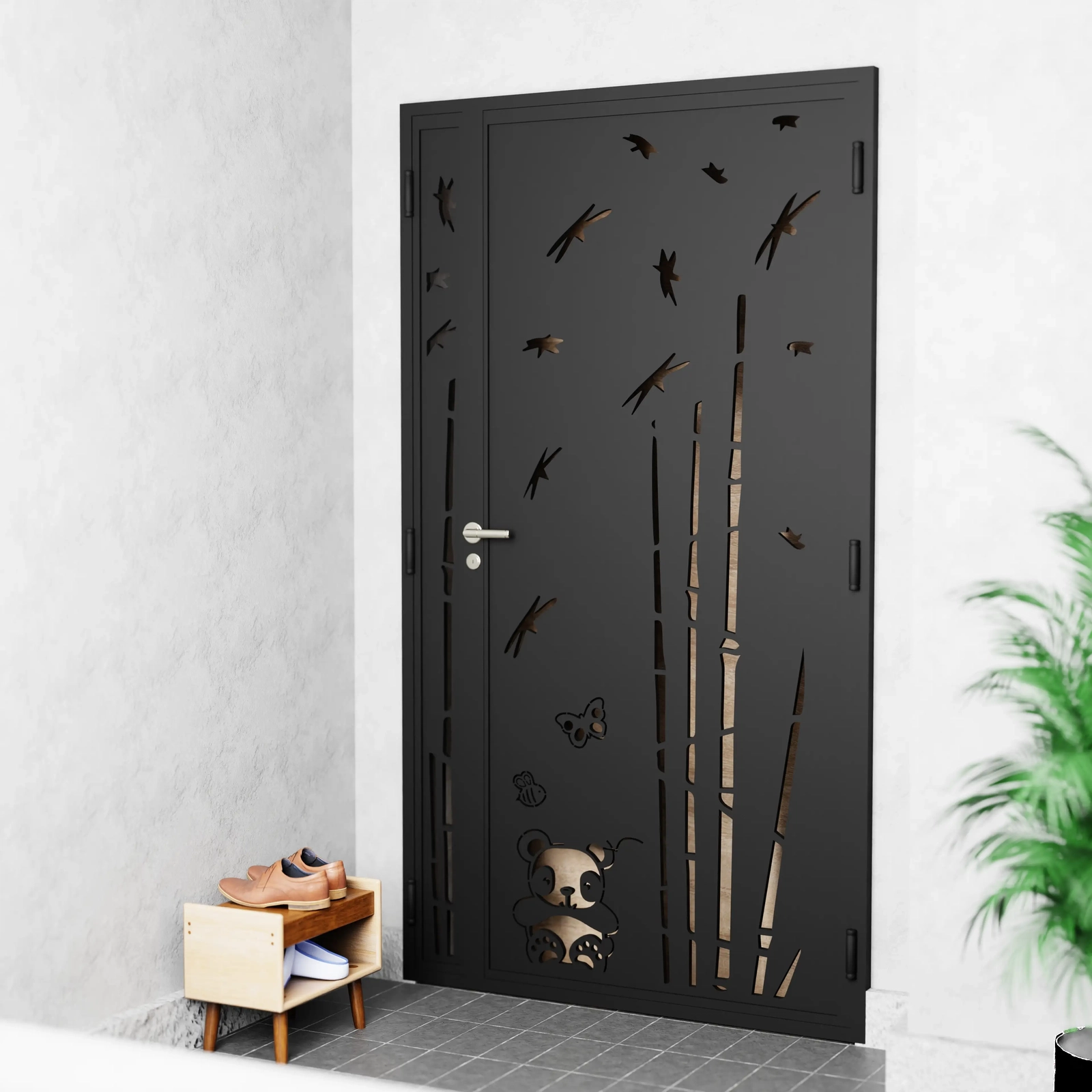 3D Laser Cut Gate Design HDL04