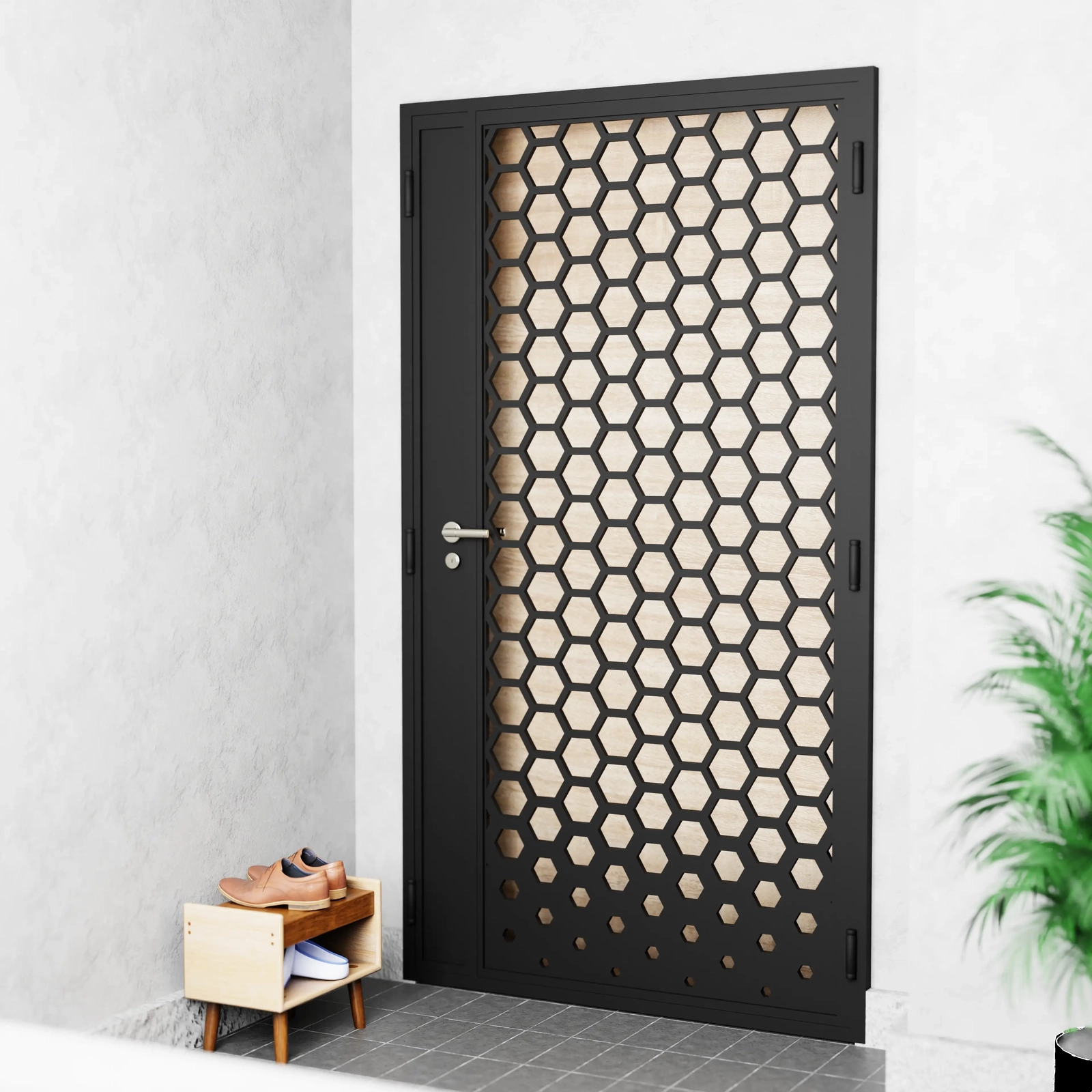 3D Laser Cut Gate Design HDL08