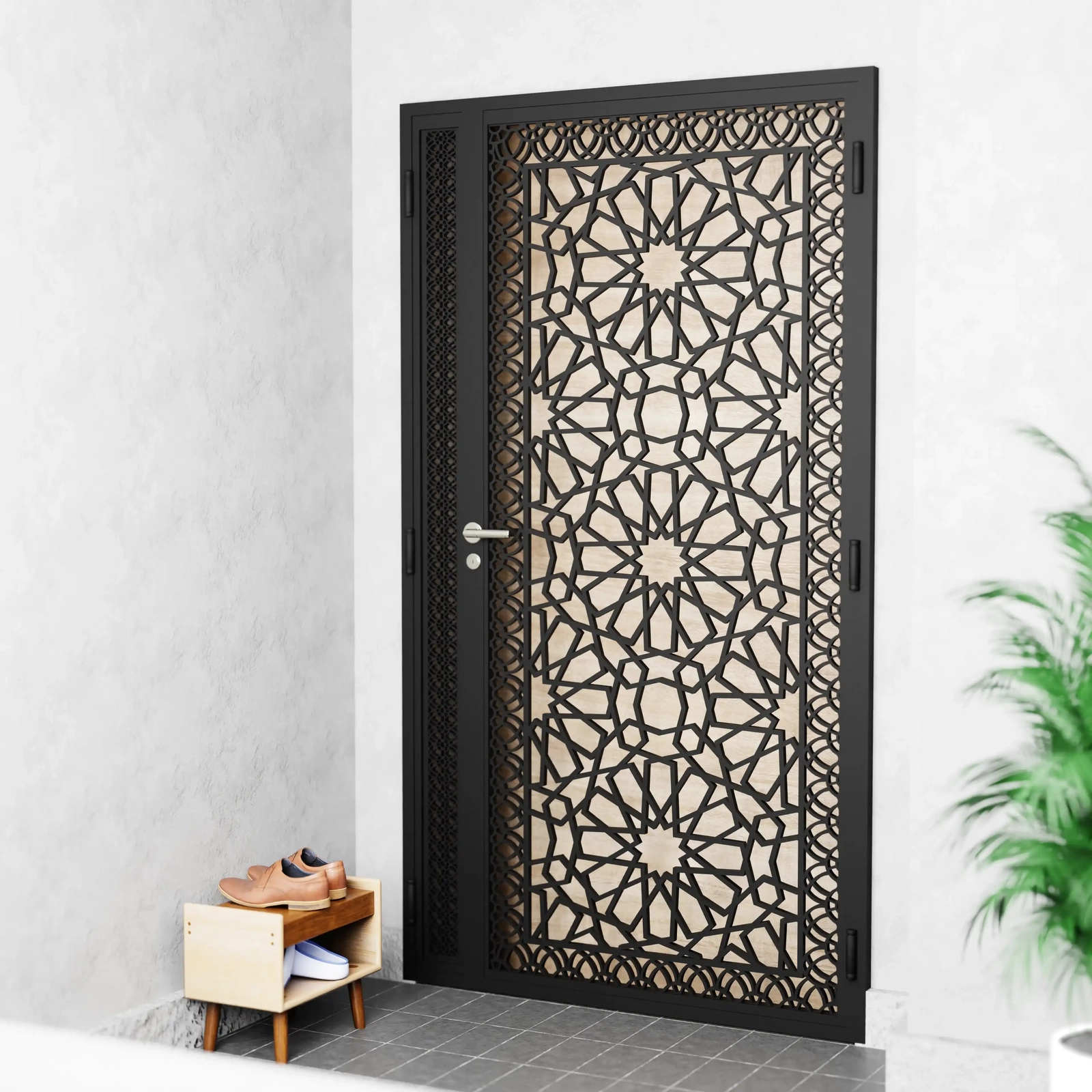 3D Laser Cut Gate Design HDL09