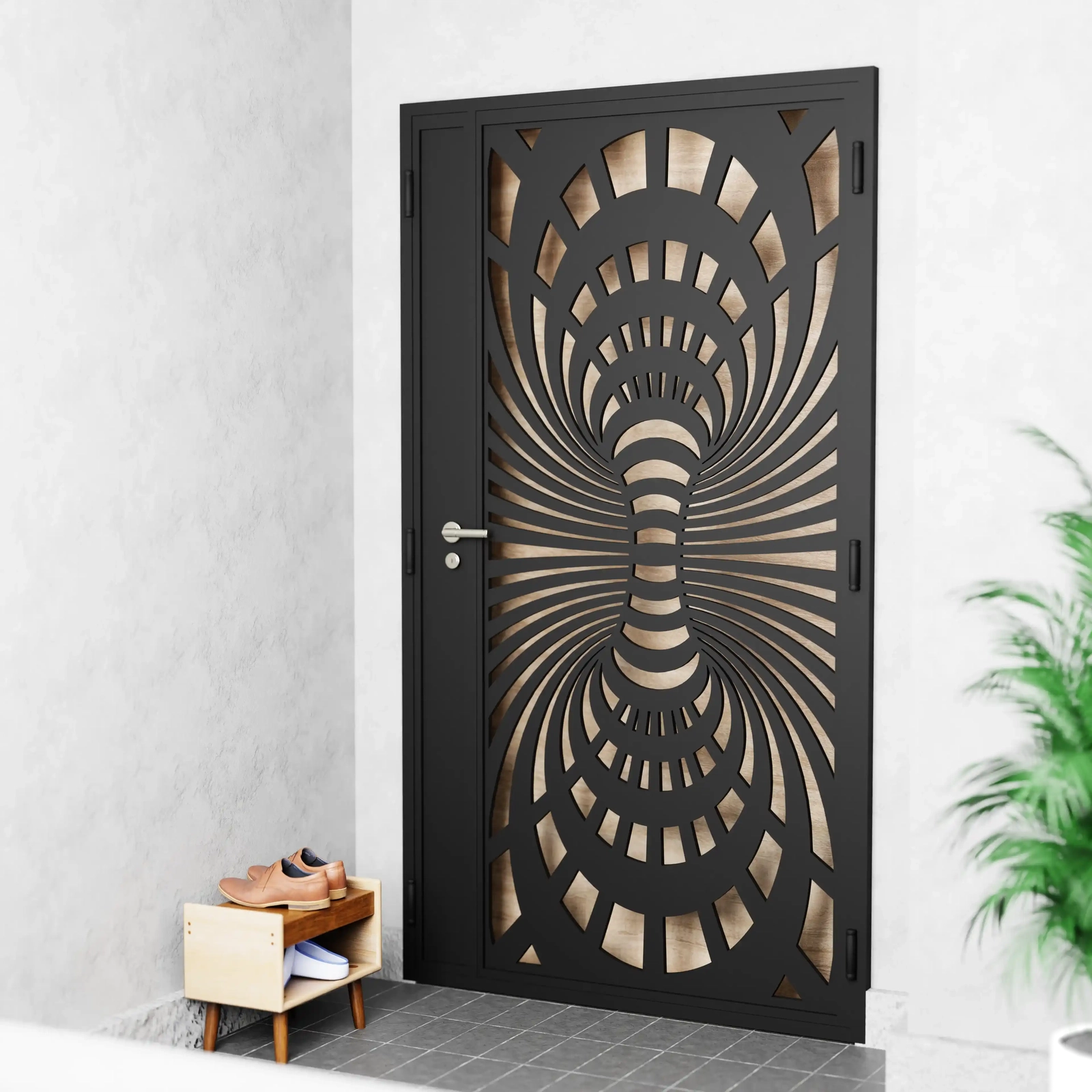3D Laser Cut Gate Design HDL18
