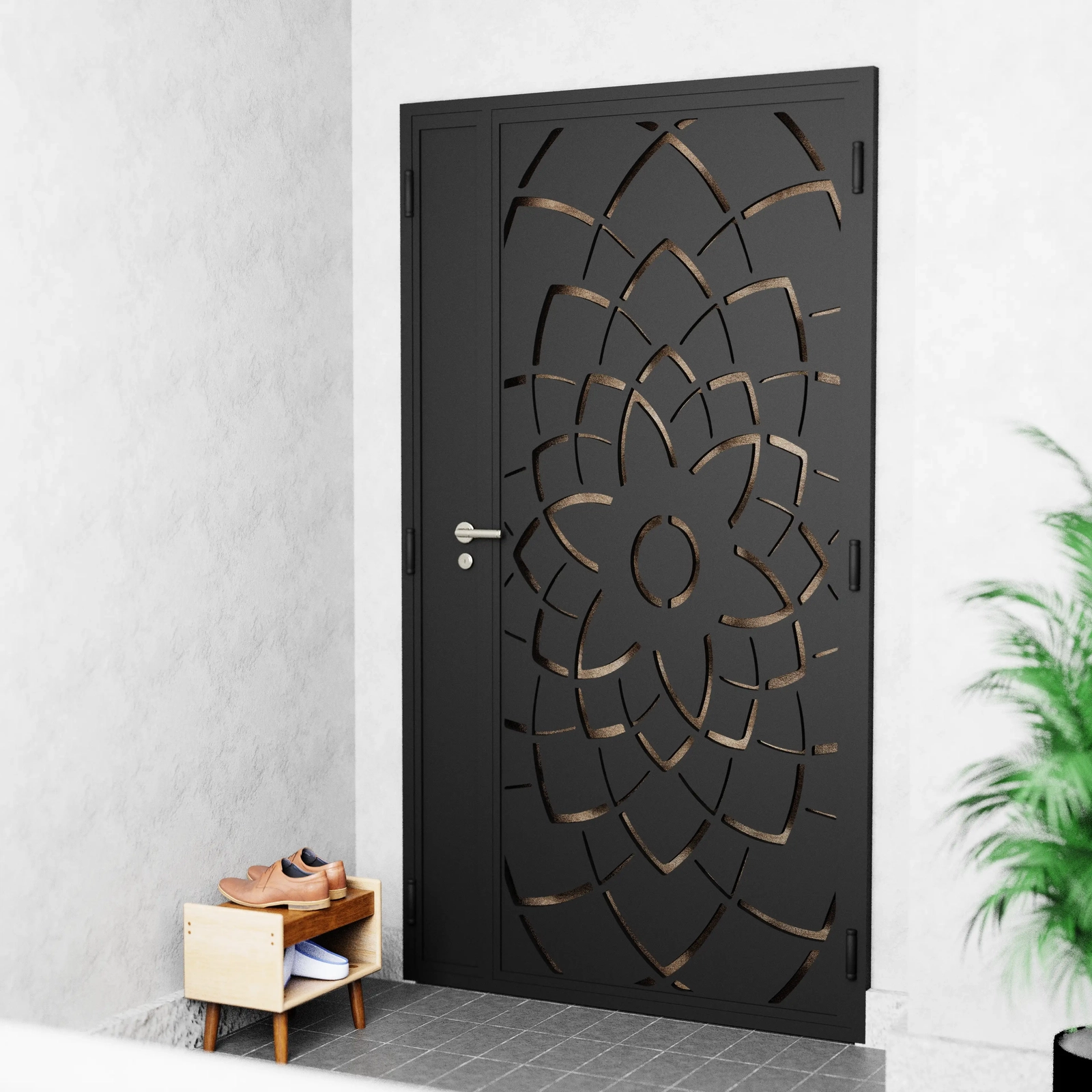 3D Laser Cut Gate Design HDL19