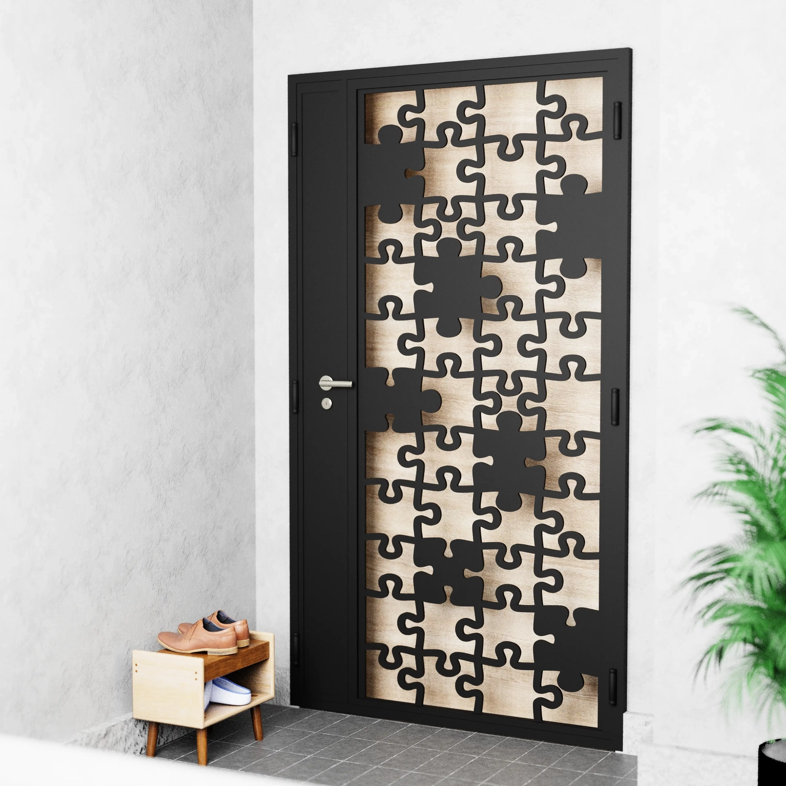 3D Laser Cut Gate Design HDL21