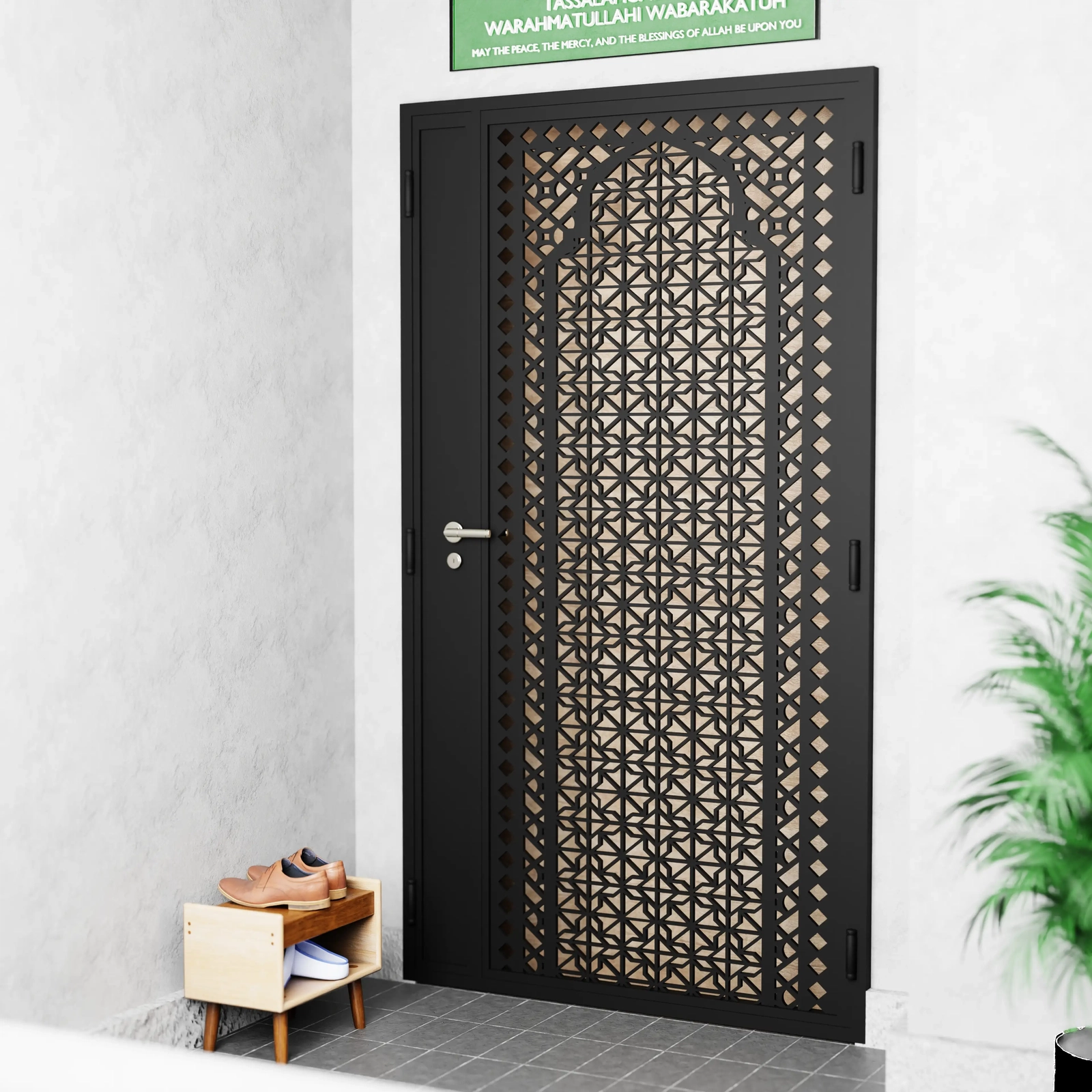 3D Laser Cut Gate Design HDL26
