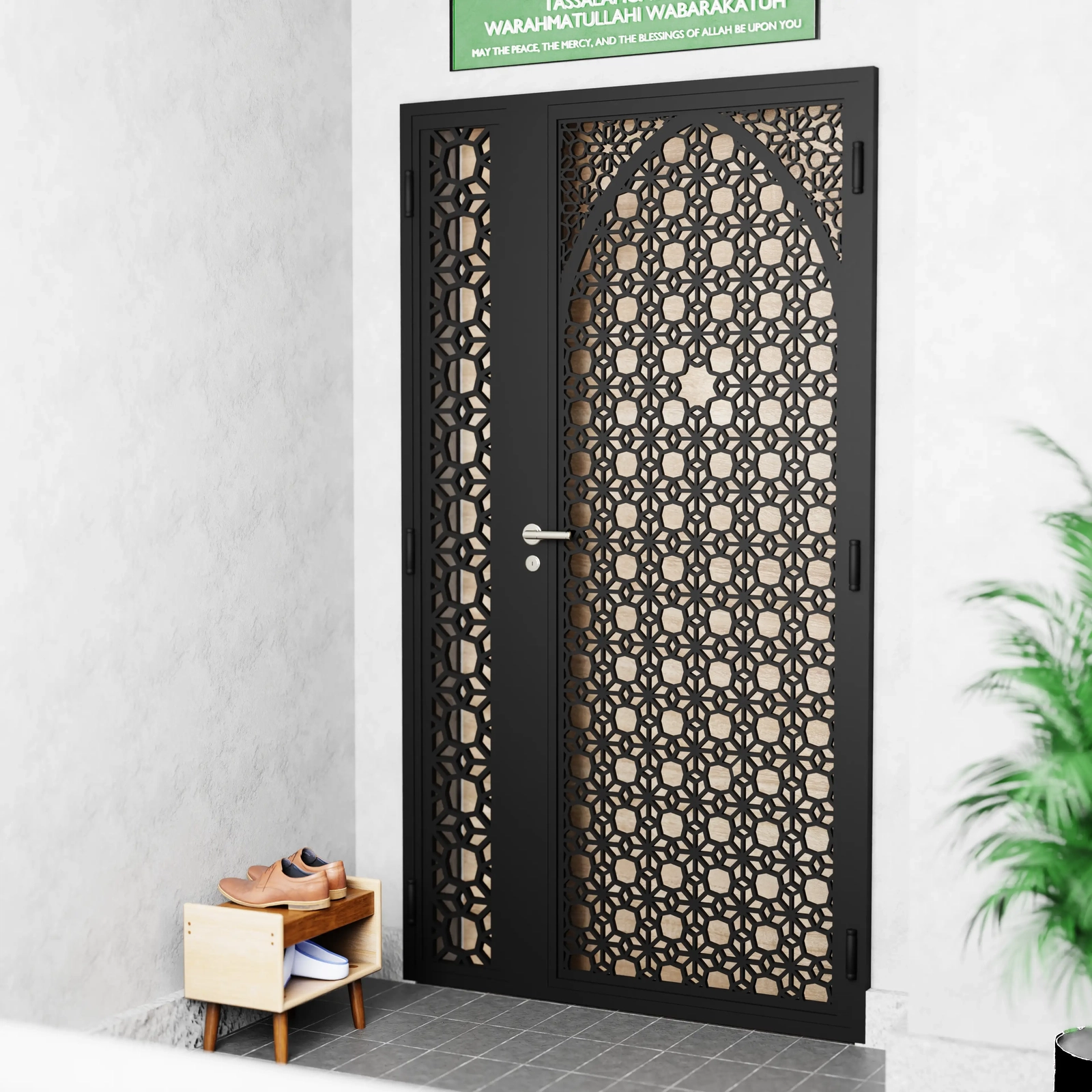 3D Laser Cut Gate Design HDL27