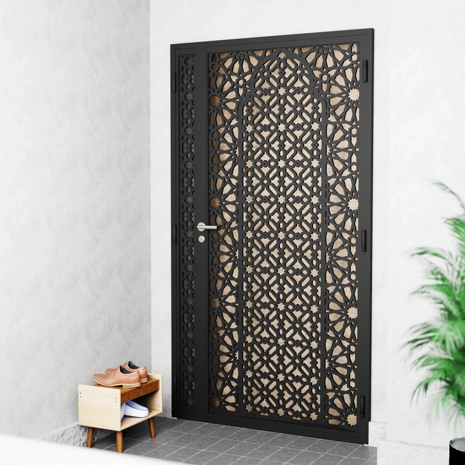 3D Laser Cut Gate Design HDL28