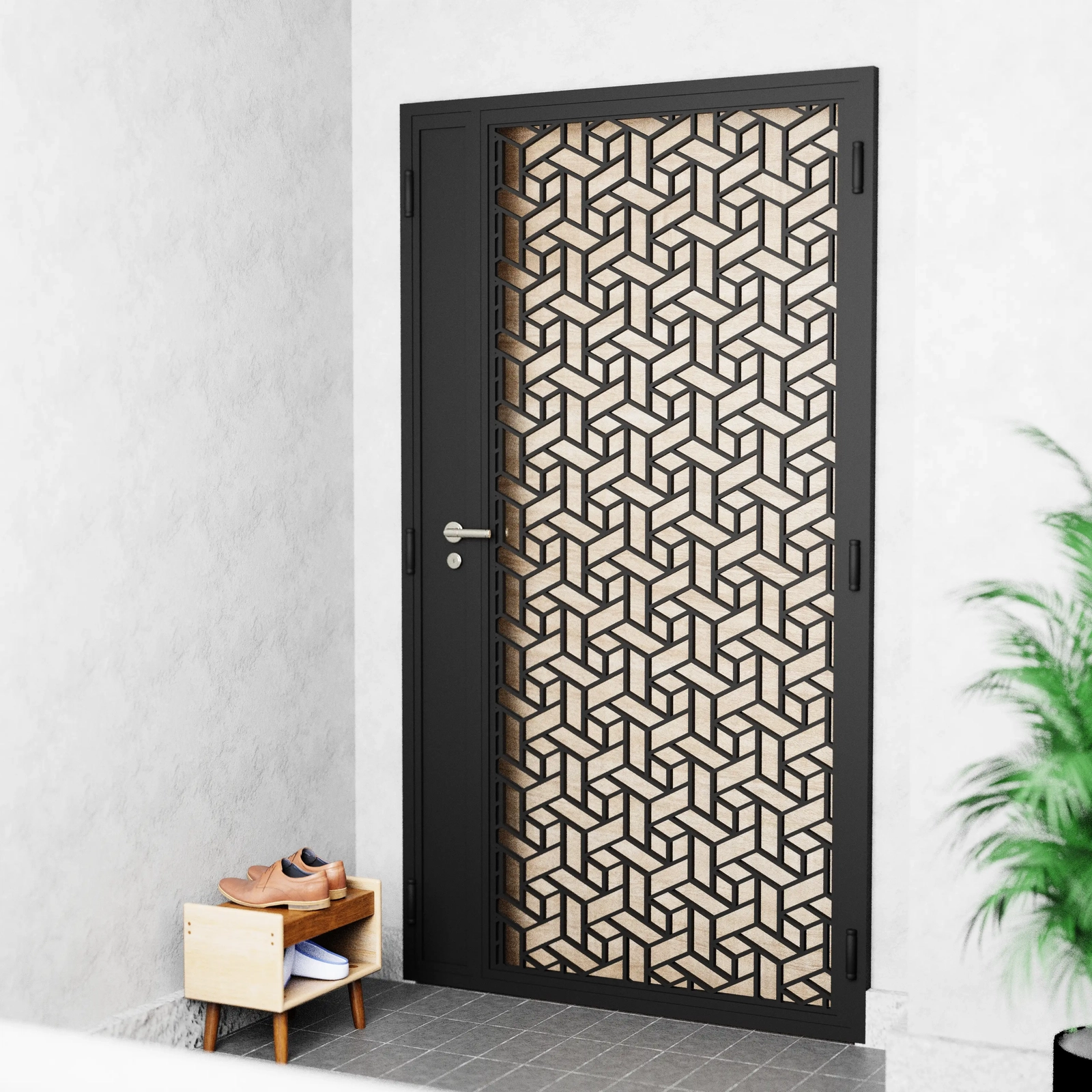 3D Laser Cut Gate Design HDL30