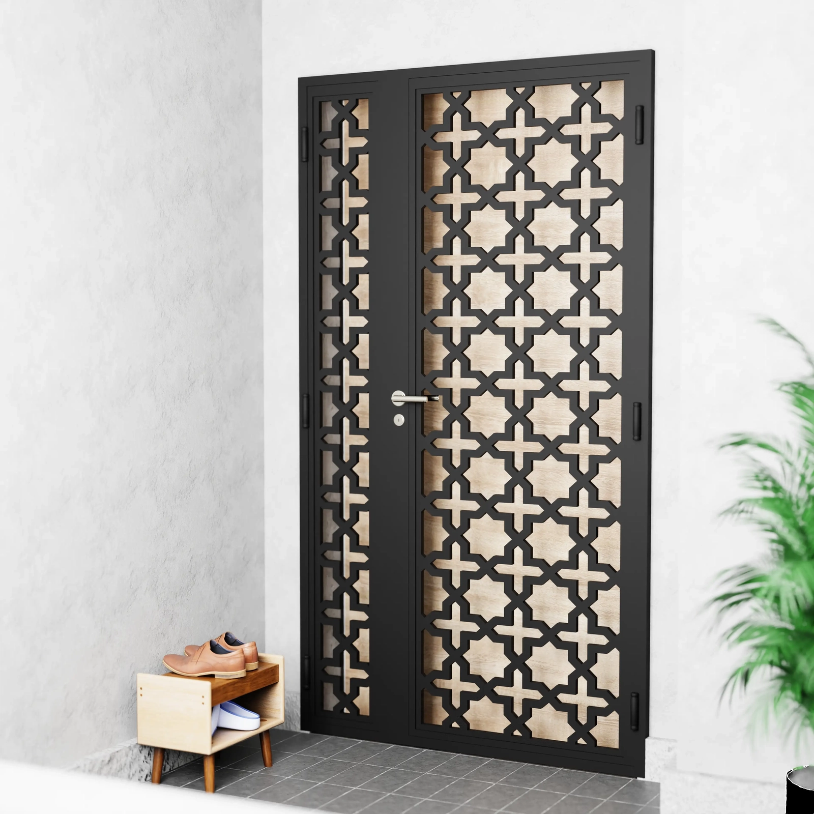 3D Laser Cut Gate Design HDL31
