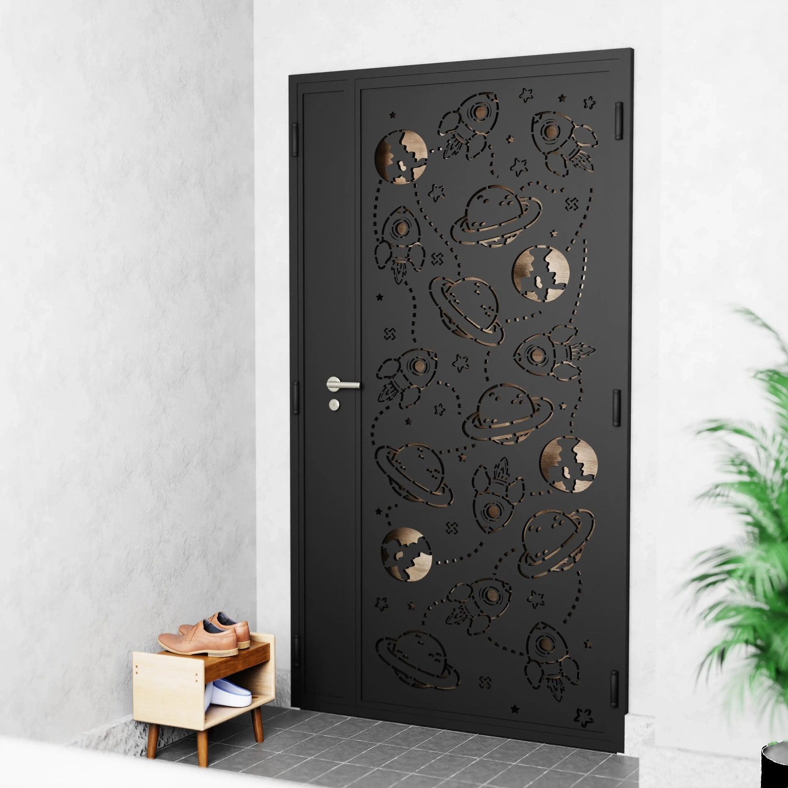 3D Laser Cut Gate Design HDL35