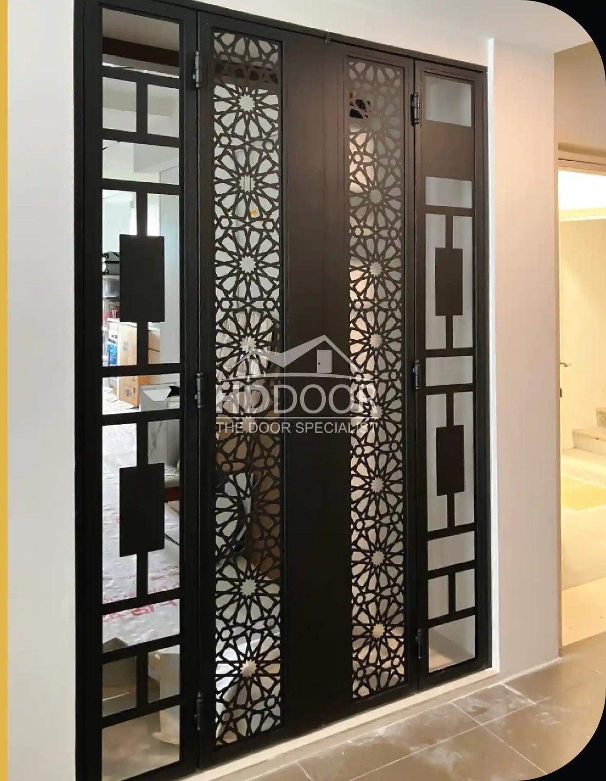 Personalized Laser-Cut Gate Designed to Your Specifications