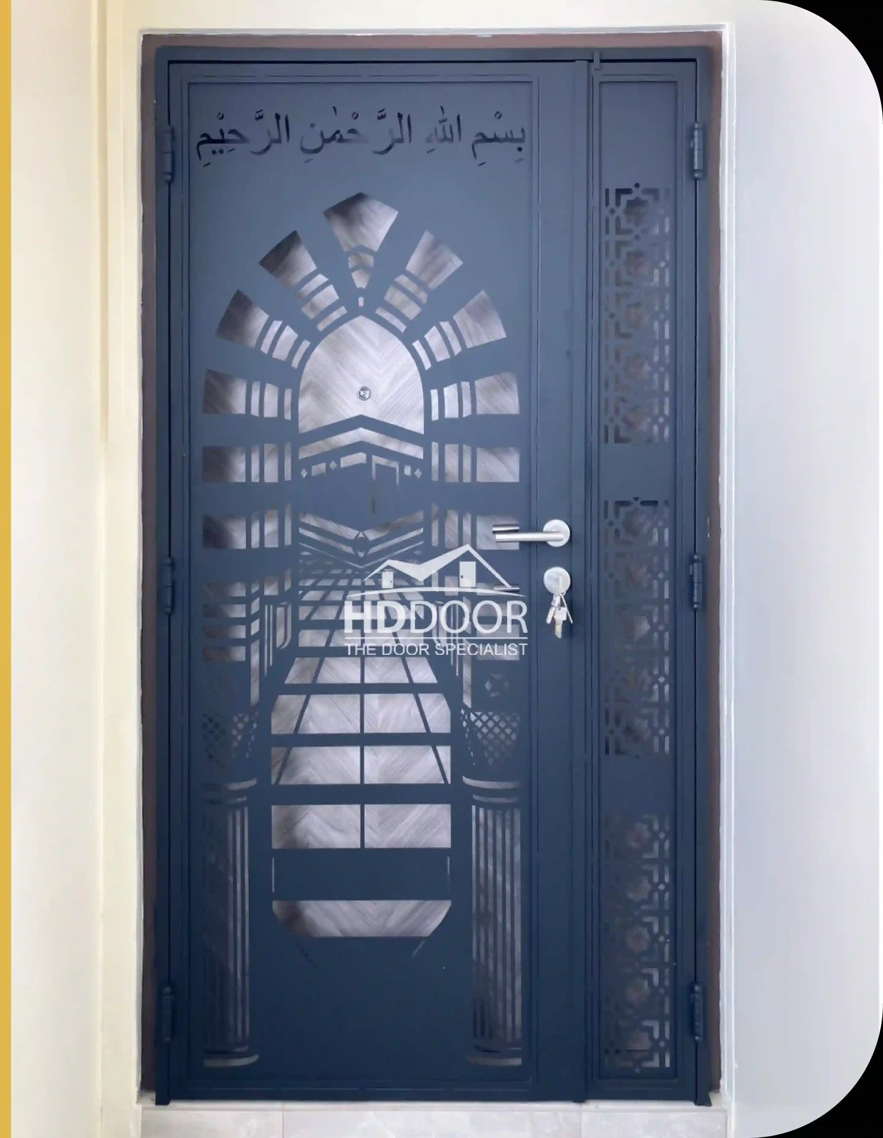 Custom Laser Cut Gate Design 1