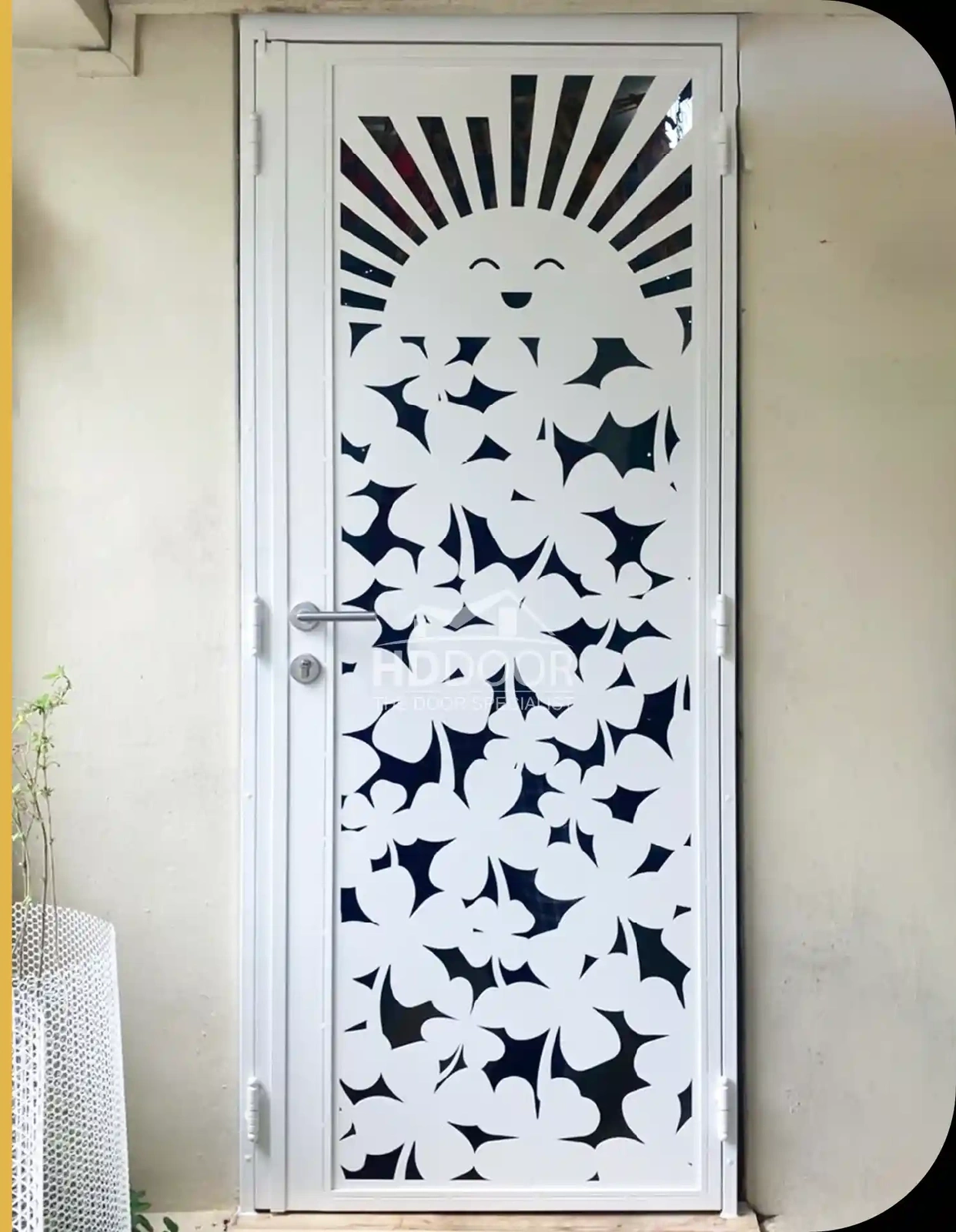 Custom Laser Cut Gate Design 12