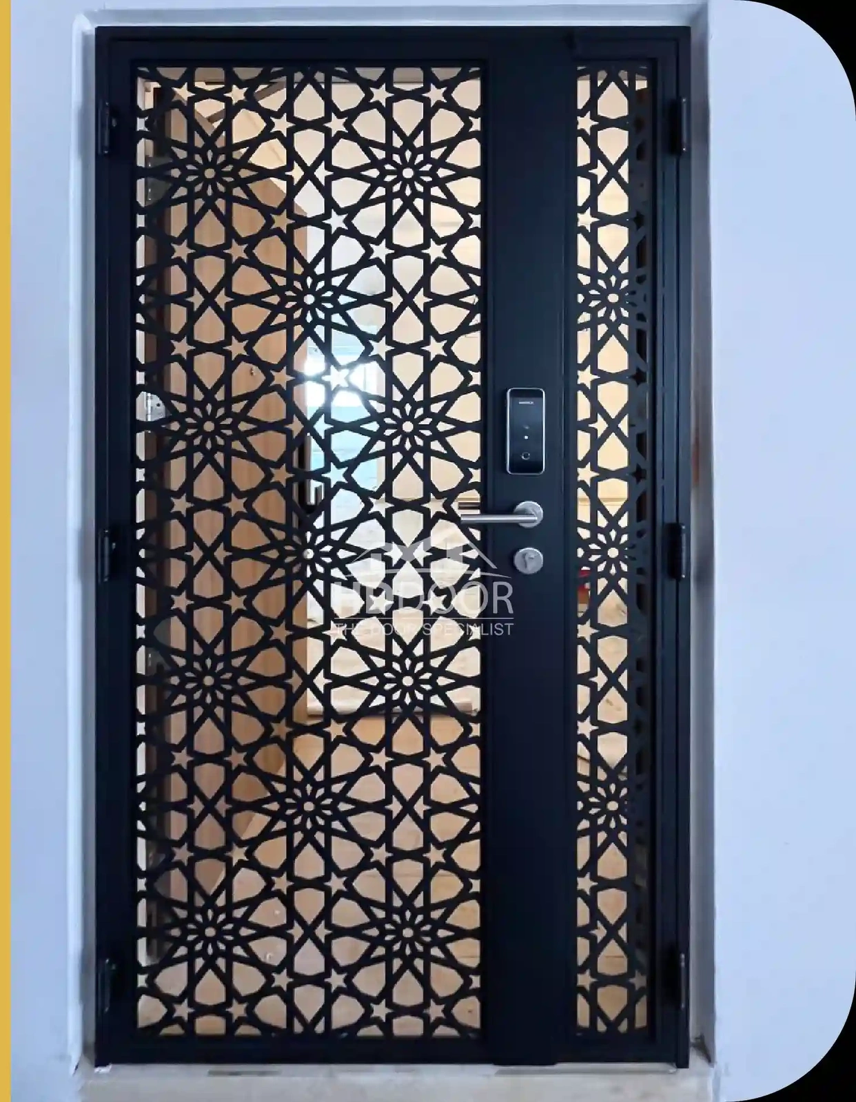 Custom Laser Cut Gate Design 17