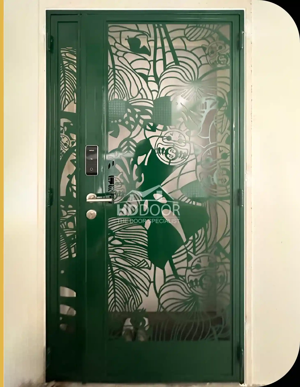 Custom Laser Cut Gate Design 2