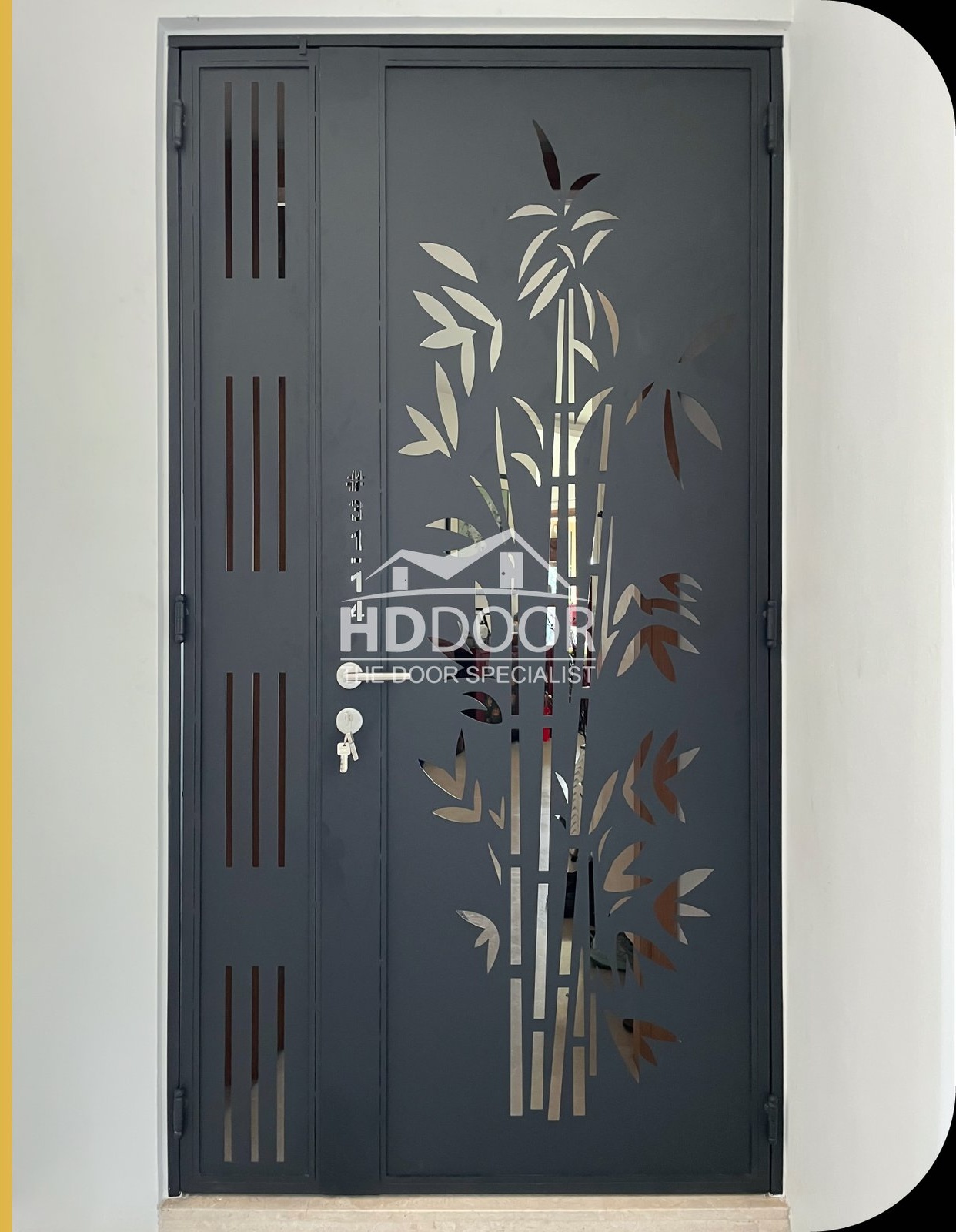 Custom Laser Cut Gate Design 21