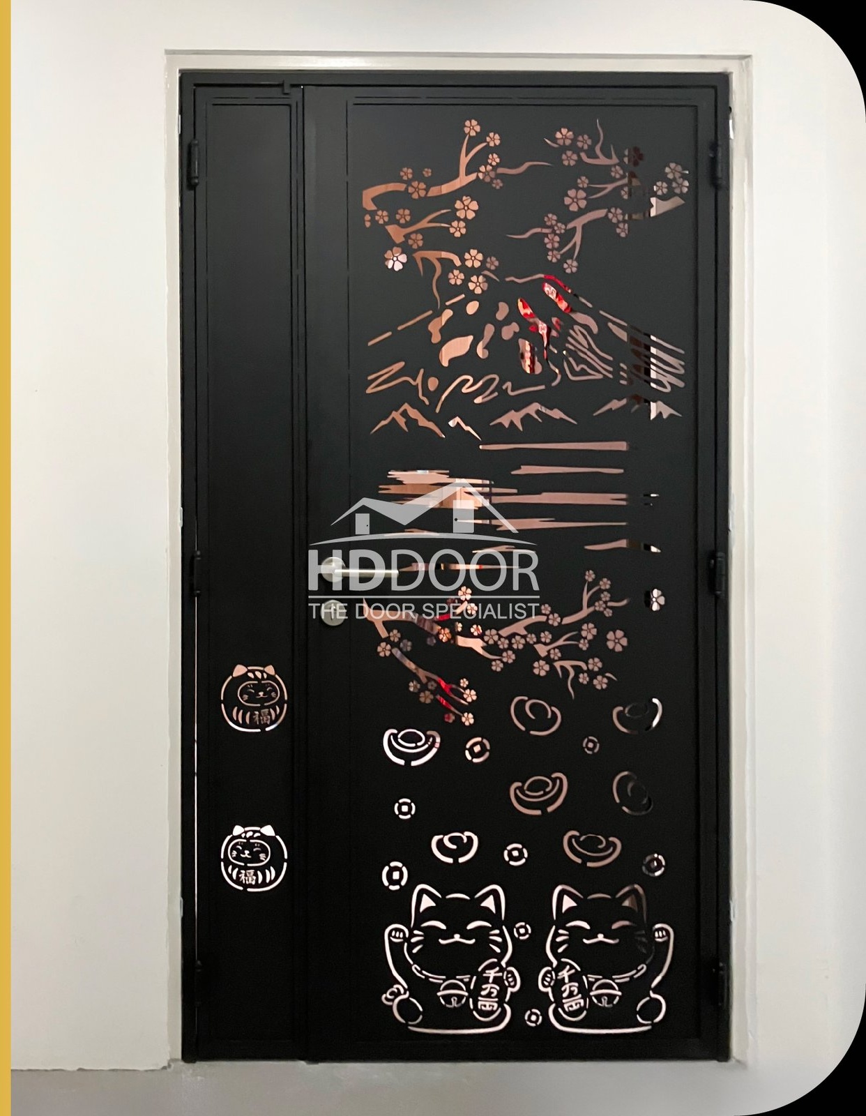 Custom Laser Cut Gate Design 22