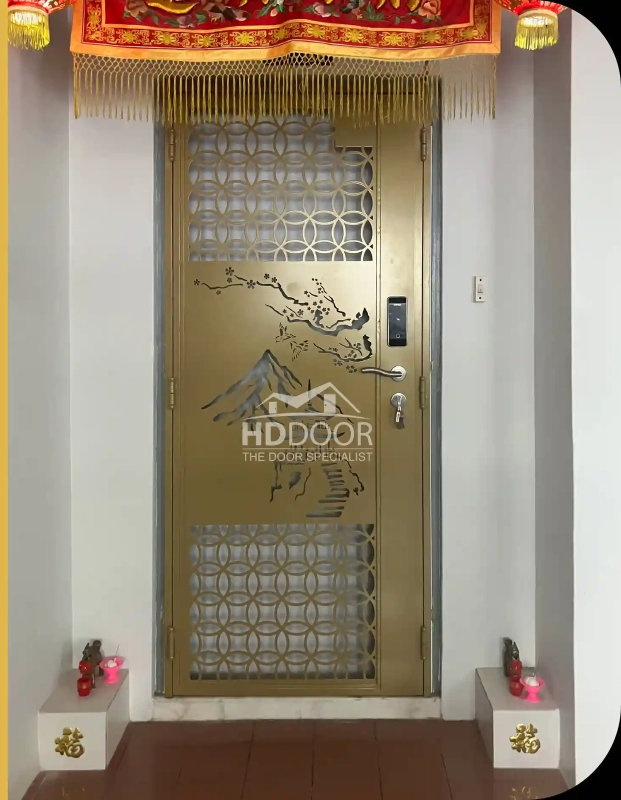 Custom Laser Cut Gate Design 4