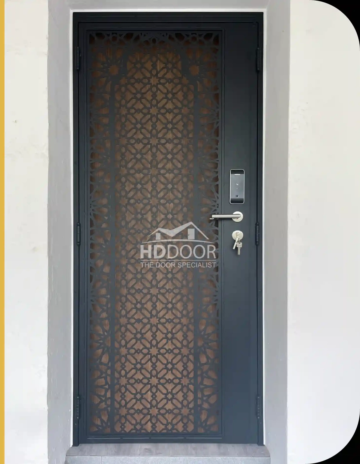 Custom Laser Cut Gate Design 5
