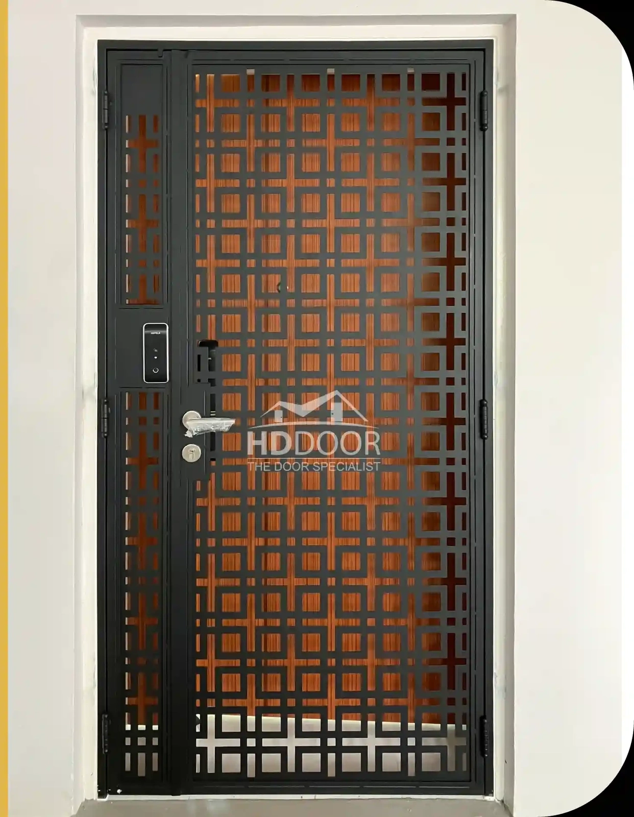 Custom Laser Cut Gate Design 6