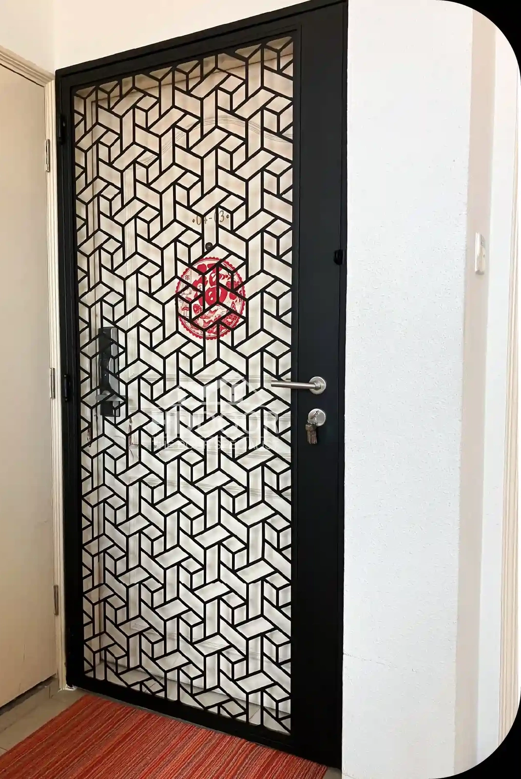 Custom Laser Cut Gate Design 7