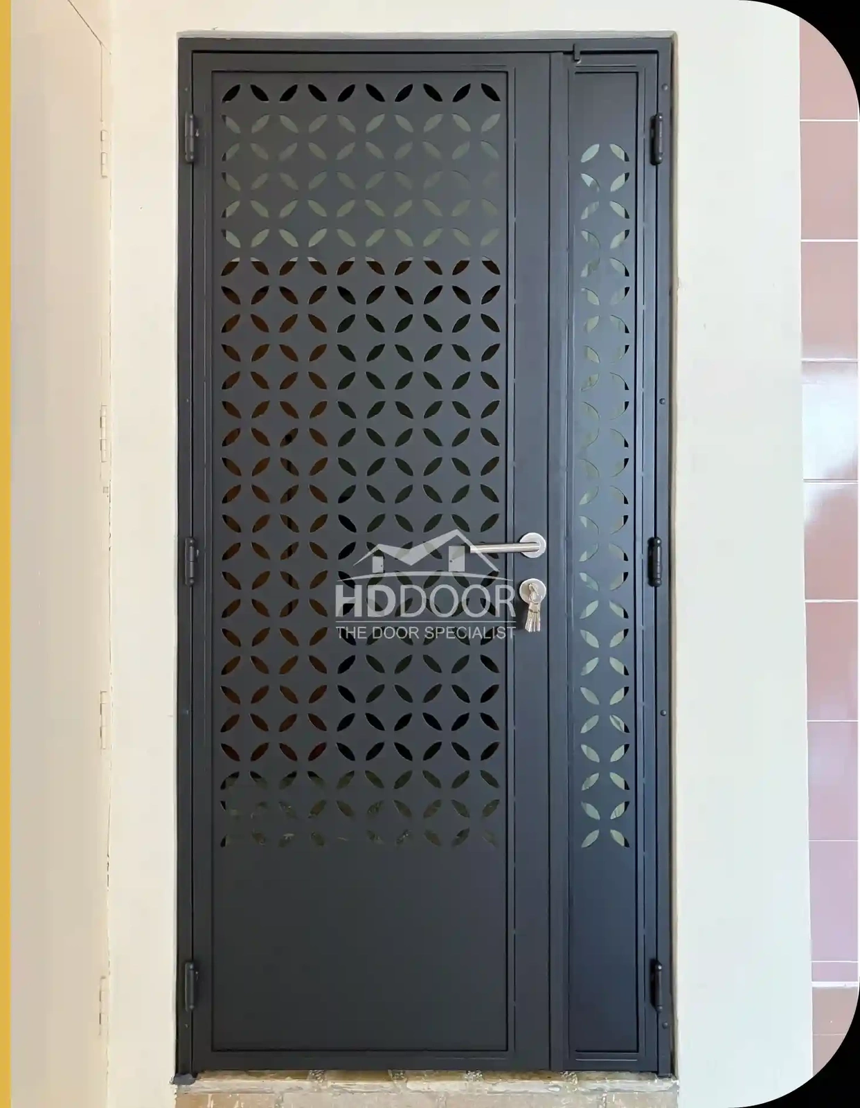 Custom Laser Cut Gate Design 8