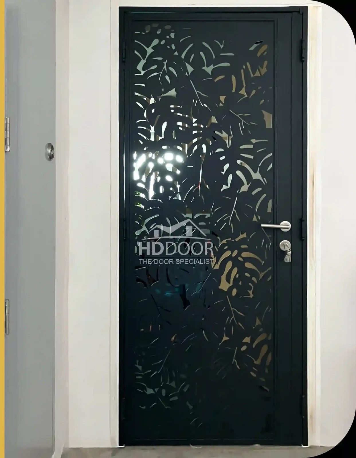 Custom Laser Cut Gate Design 9
