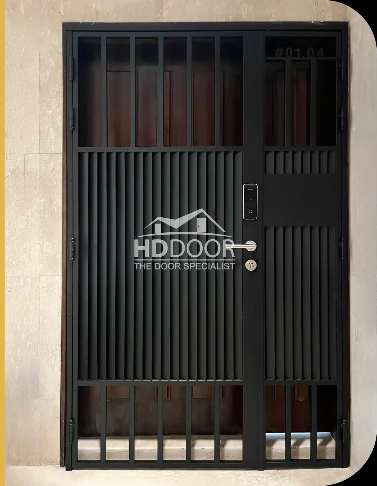 Customize Louver Privacy Gate