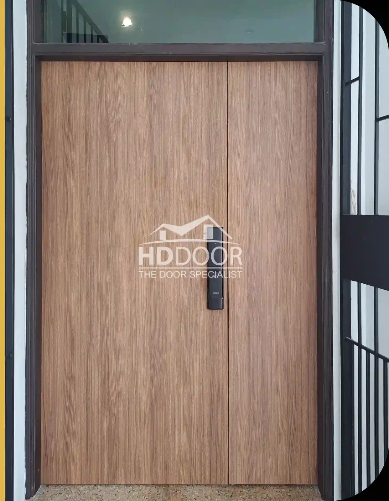 Customize Single-Tone Design Laminate Main Door – CSTD – 004