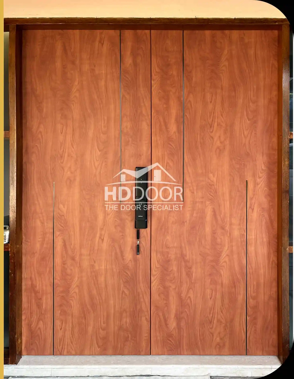 Customize Stainless Steel design Laminate Main Door