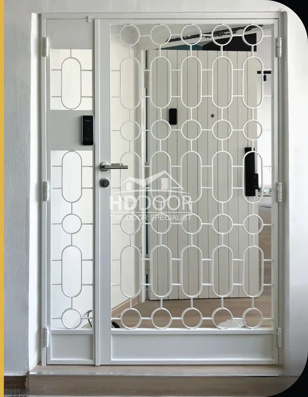 Mild Steel Gate Tailor-Made for Modern Residential Spaces