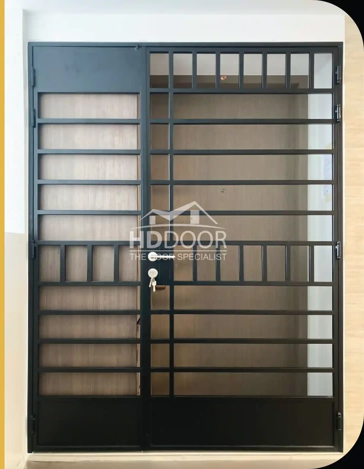 Efficient Mild Steel Gate Designs for HDB BTO-SG Apartments