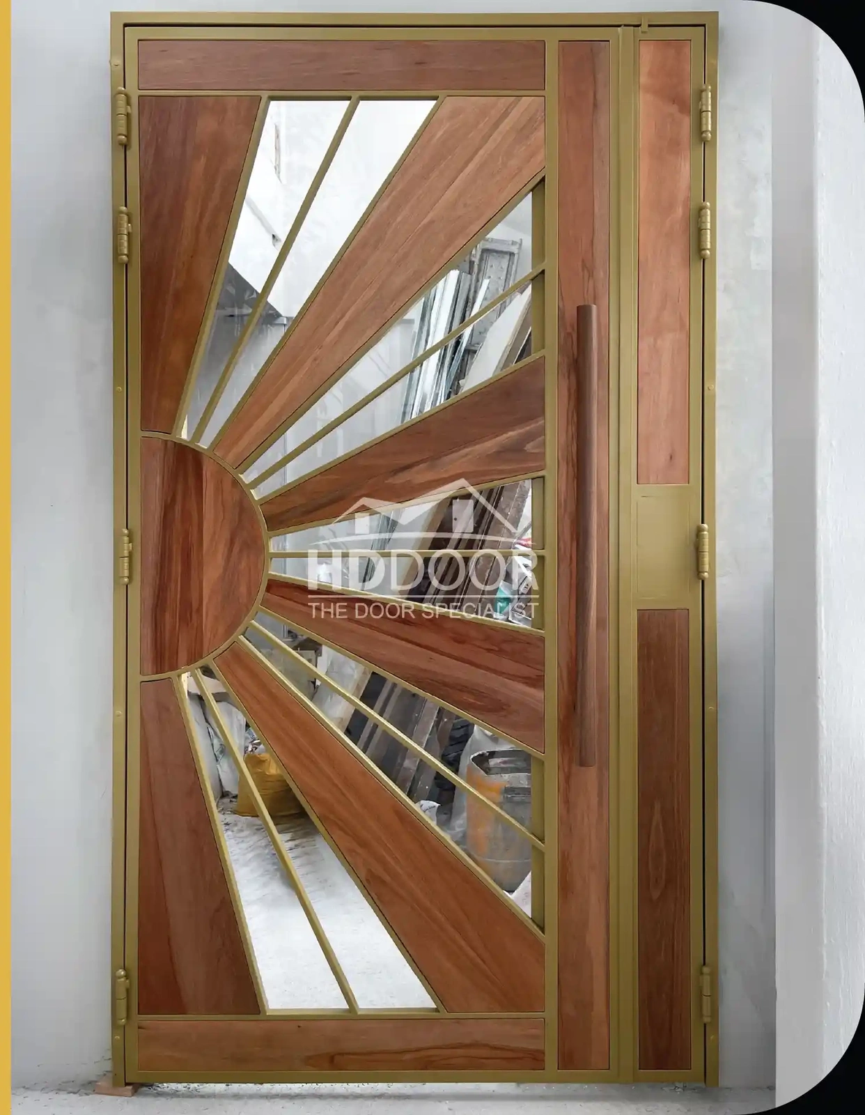 Customized Wooden Gate 01