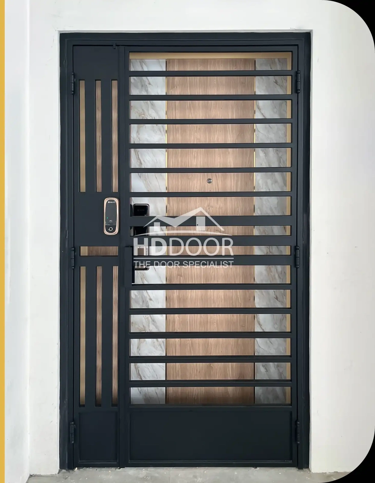 HDB Mild Steel Gate | Metal Gate HD-513