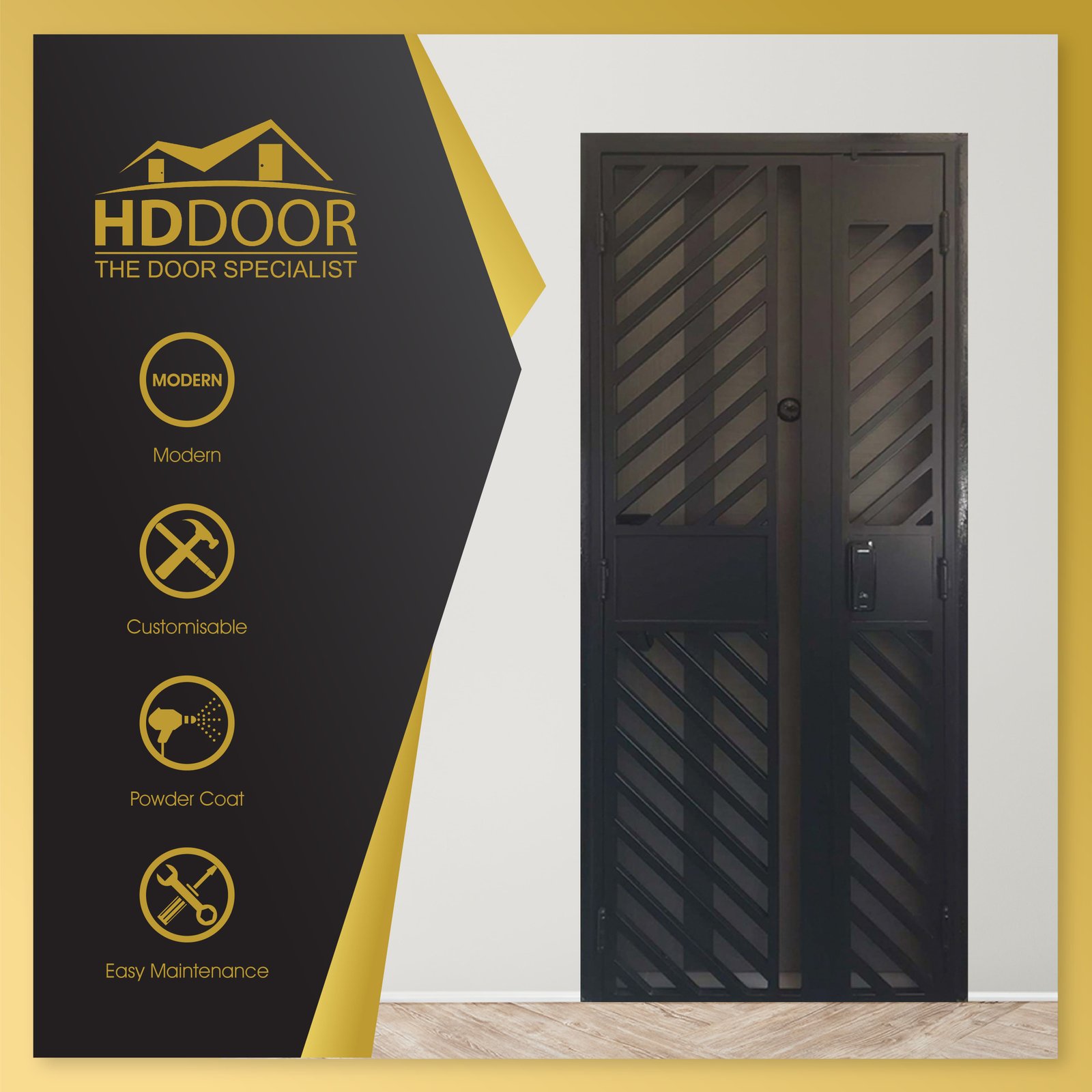 Metal Gate – Mild Steel Gate HD-539