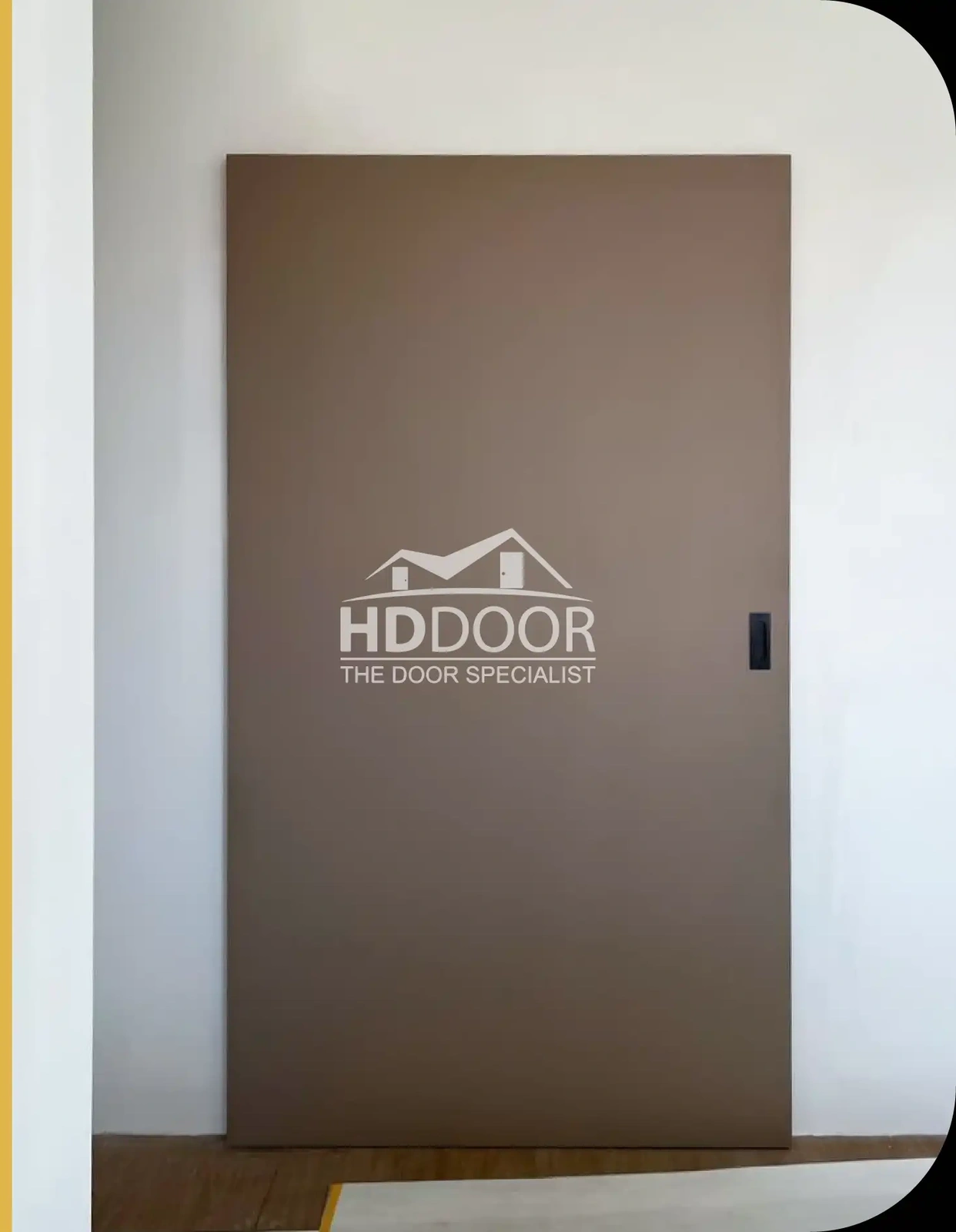 Invisible or Hidden Track Sliding Door