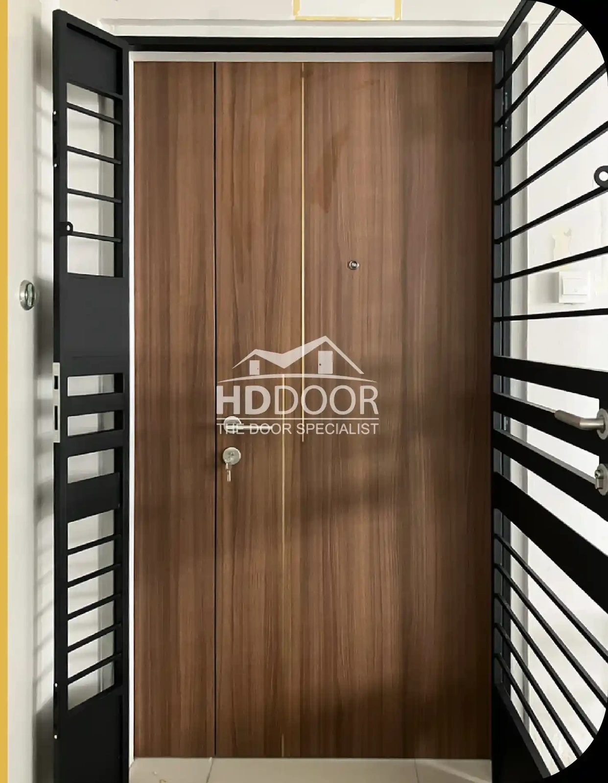 Upgrade Home with Laminate Main Door & Steel Strip