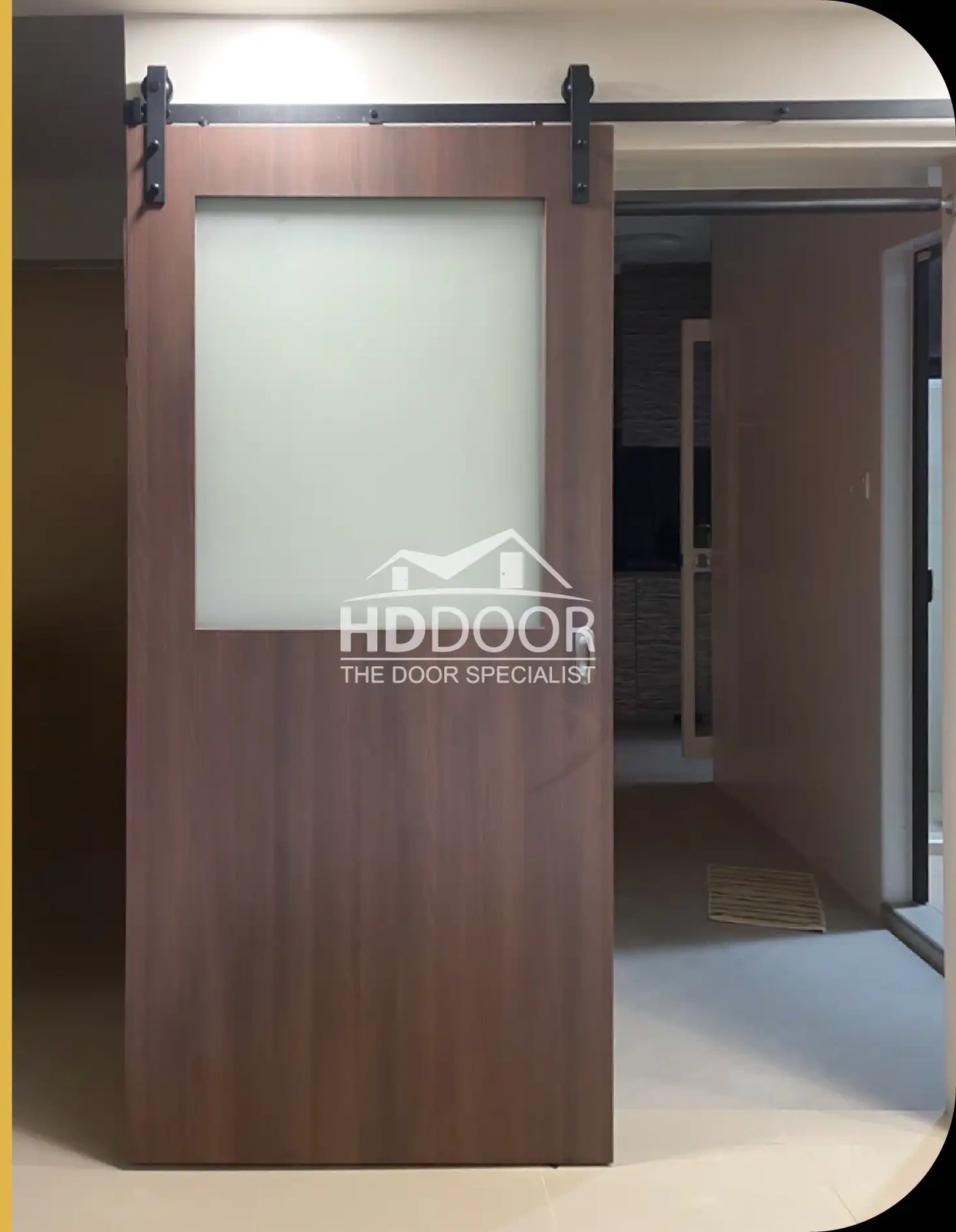 Laminate Wooden Mix Sliding Glass Door – LSGD01