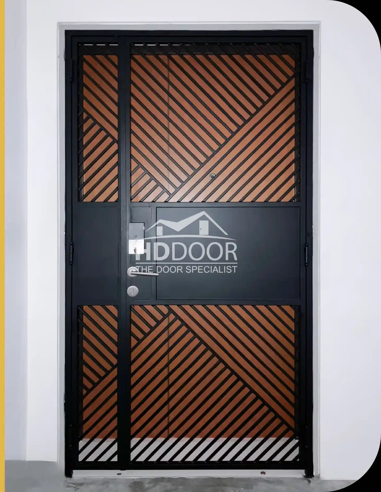 Main Gate – Mild Steel Gate HD-593