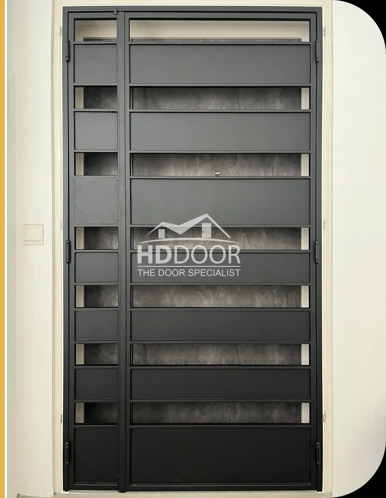 Main Gate – Mild Steel Gate HD-595