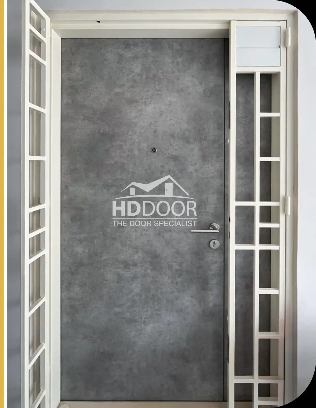 Single Tone Laminate Main Door 07