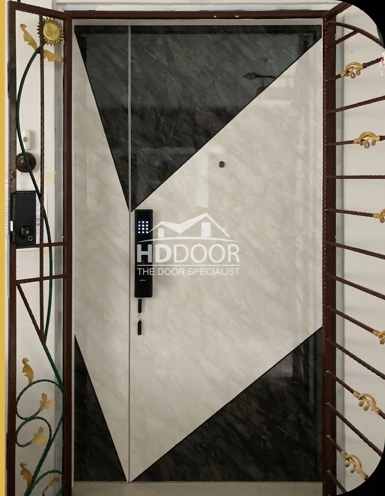 Two Tone Laminate Main Door TTLM – 06