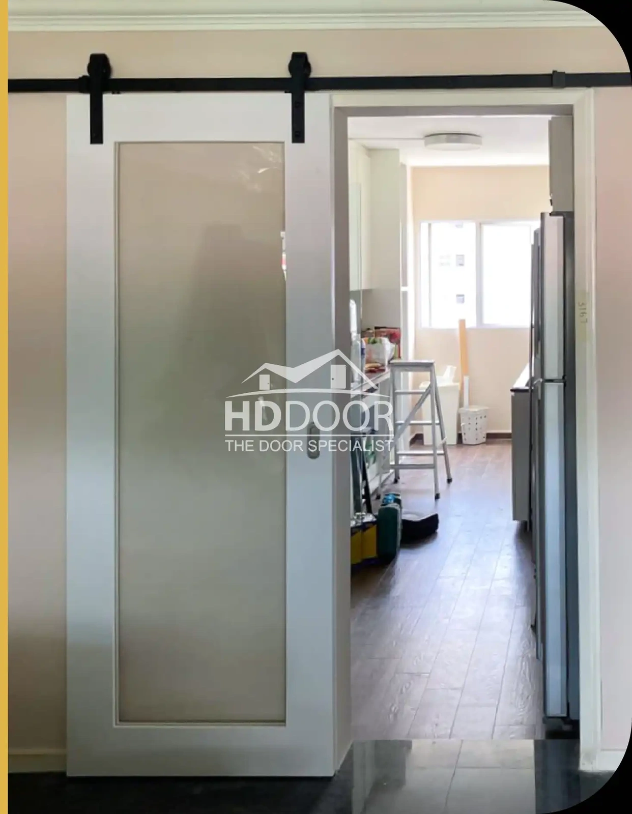 Laminate Wooden Mix Sliding Glass Door – LSGD03
